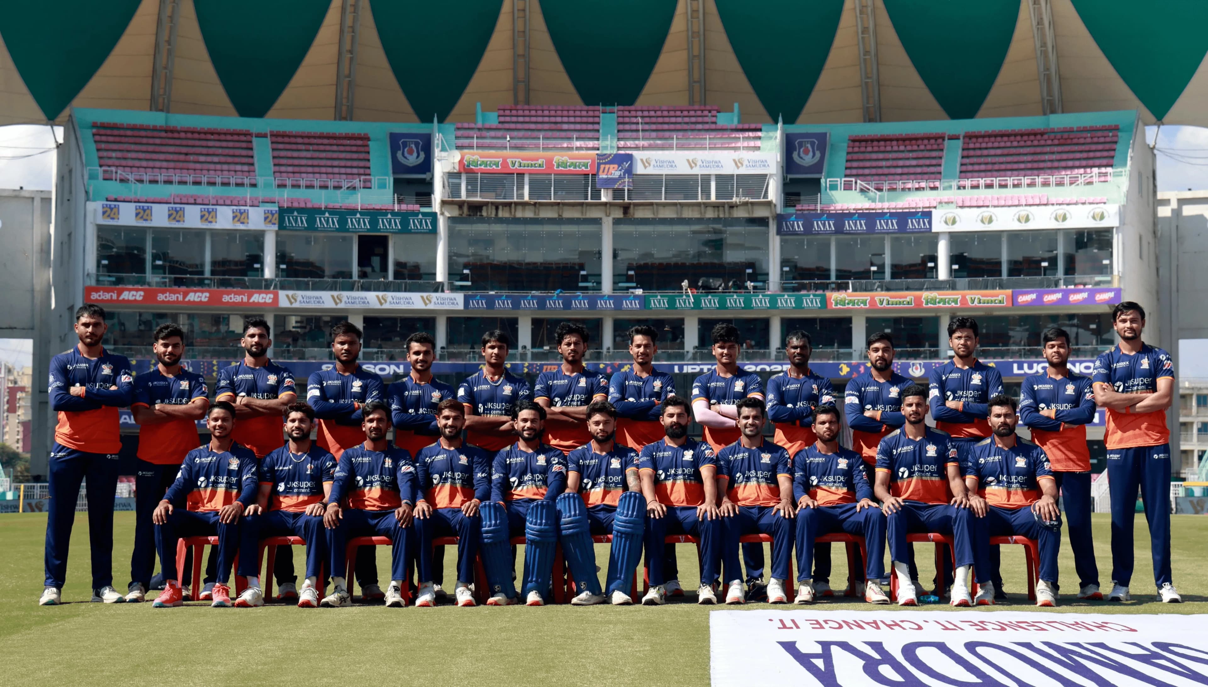 Kashi Rudras lift the trophy